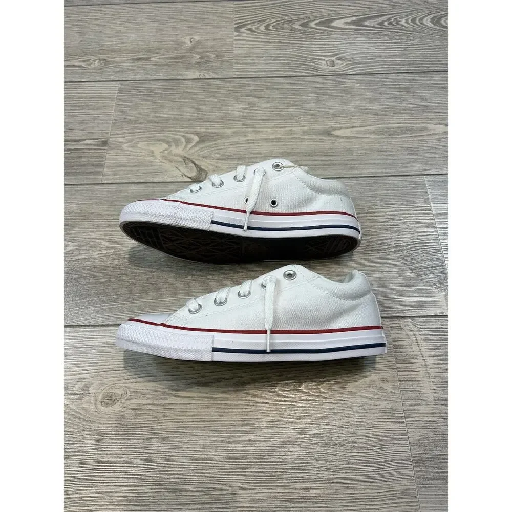 Converse Kids' Street Ox Low Top Sneakers White 2 NWT